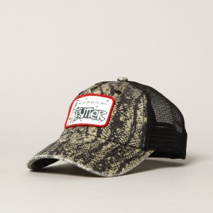 Butter Goods Pay Up Trucker Cap Lowland Camo